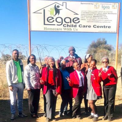 The amazing kids from Mmabatho High School